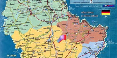 地図のルクセンブルク観光マップの名所